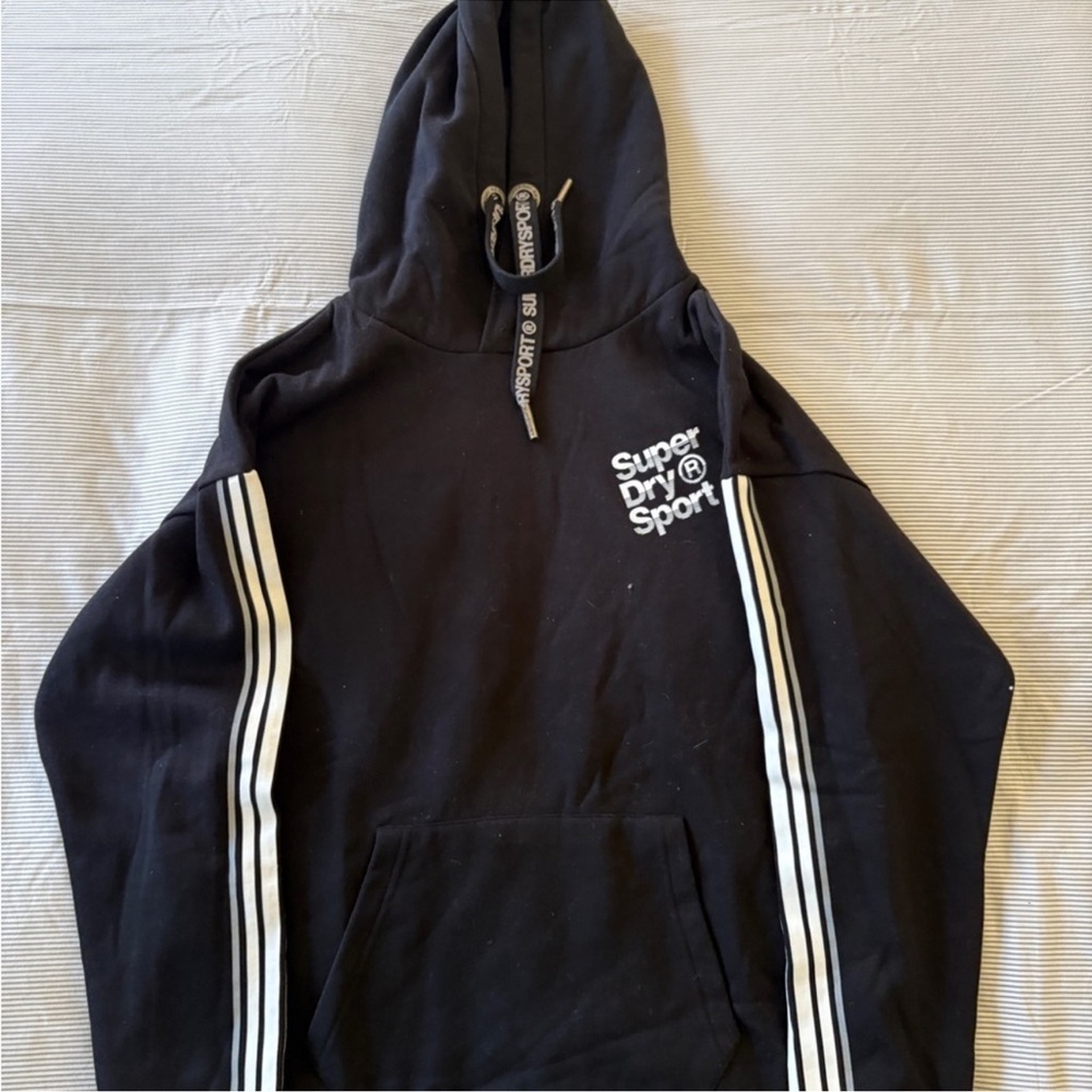 Superdry Sport Black Hoodie